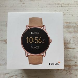 Fossil Q Wander Smart Watch Rose Gold Generation 2